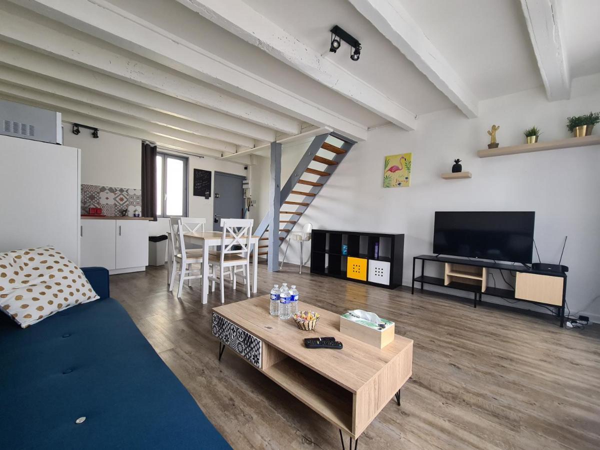 Les Cosy De Nancy - Le Duplex Aux Flammants Roses - 4Etoiles Exterior foto